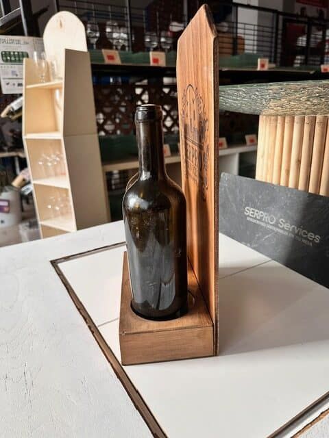soporte expositor botellas madera pino serproservices rotated