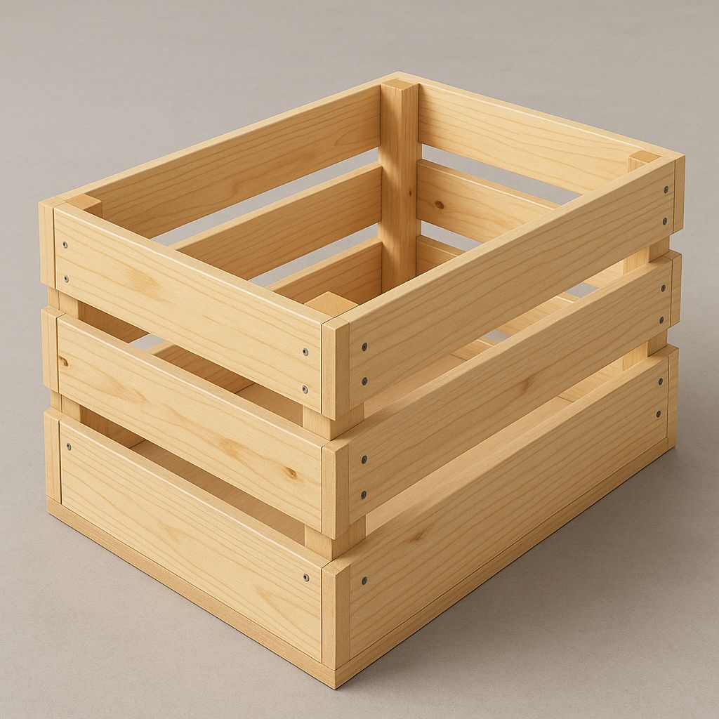 caja de madera para fruta serproservices