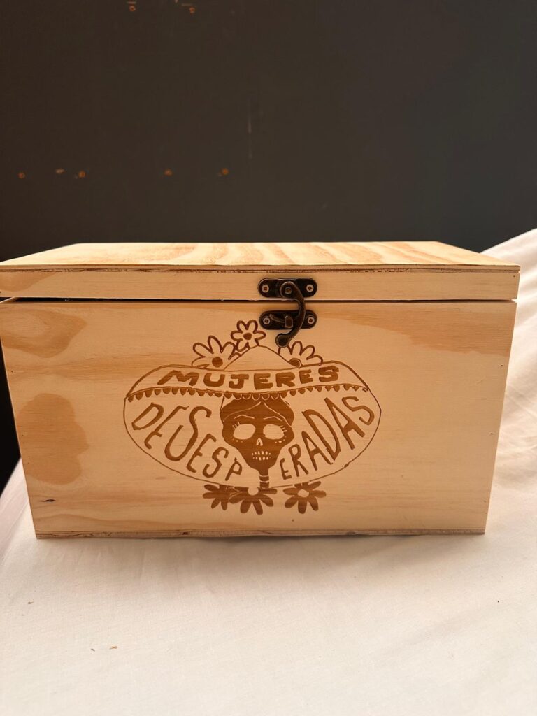 cofre cubatas copas personalizado madera y vidrio laser