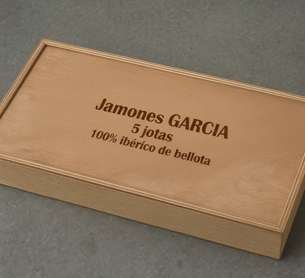 caja bandeja jamon personalizada 1