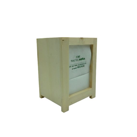 dispensador servilleta miniservice fabricado en madera bar