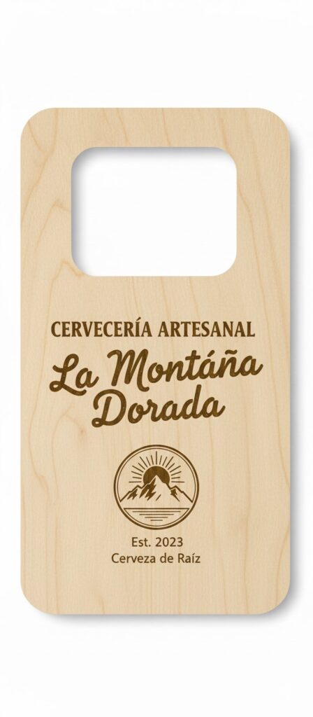 cuelga puertas madera version cerveza artesana