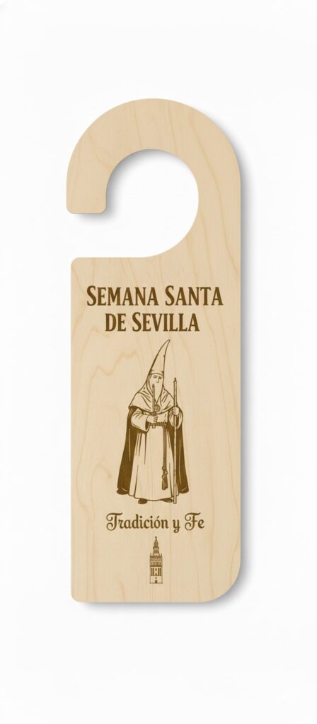 cuelga puertas madera version souvenir sevilla