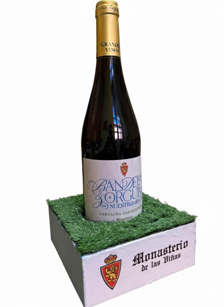 soporte una botella grandes vino real zaragoza