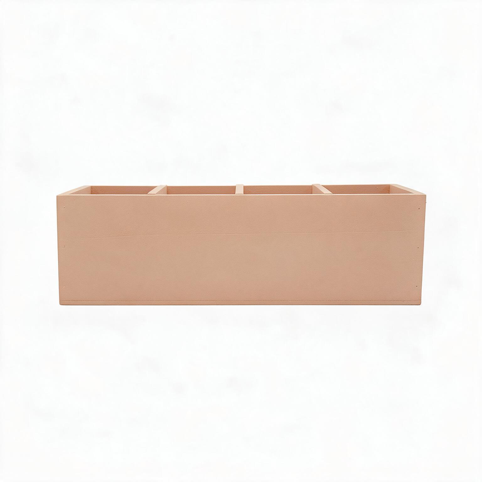 Cubo 4 huecos ( cubertero )