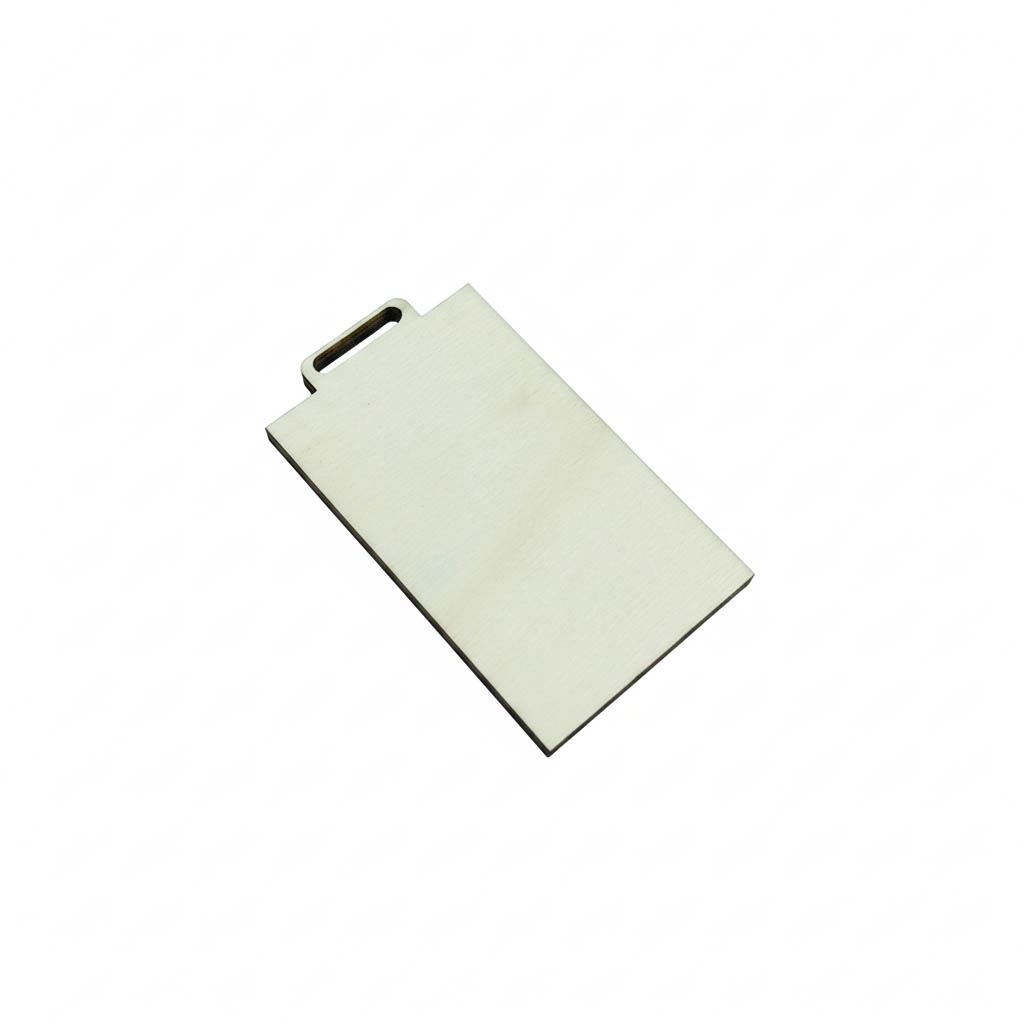 Medalla rectangular 5x8 cm