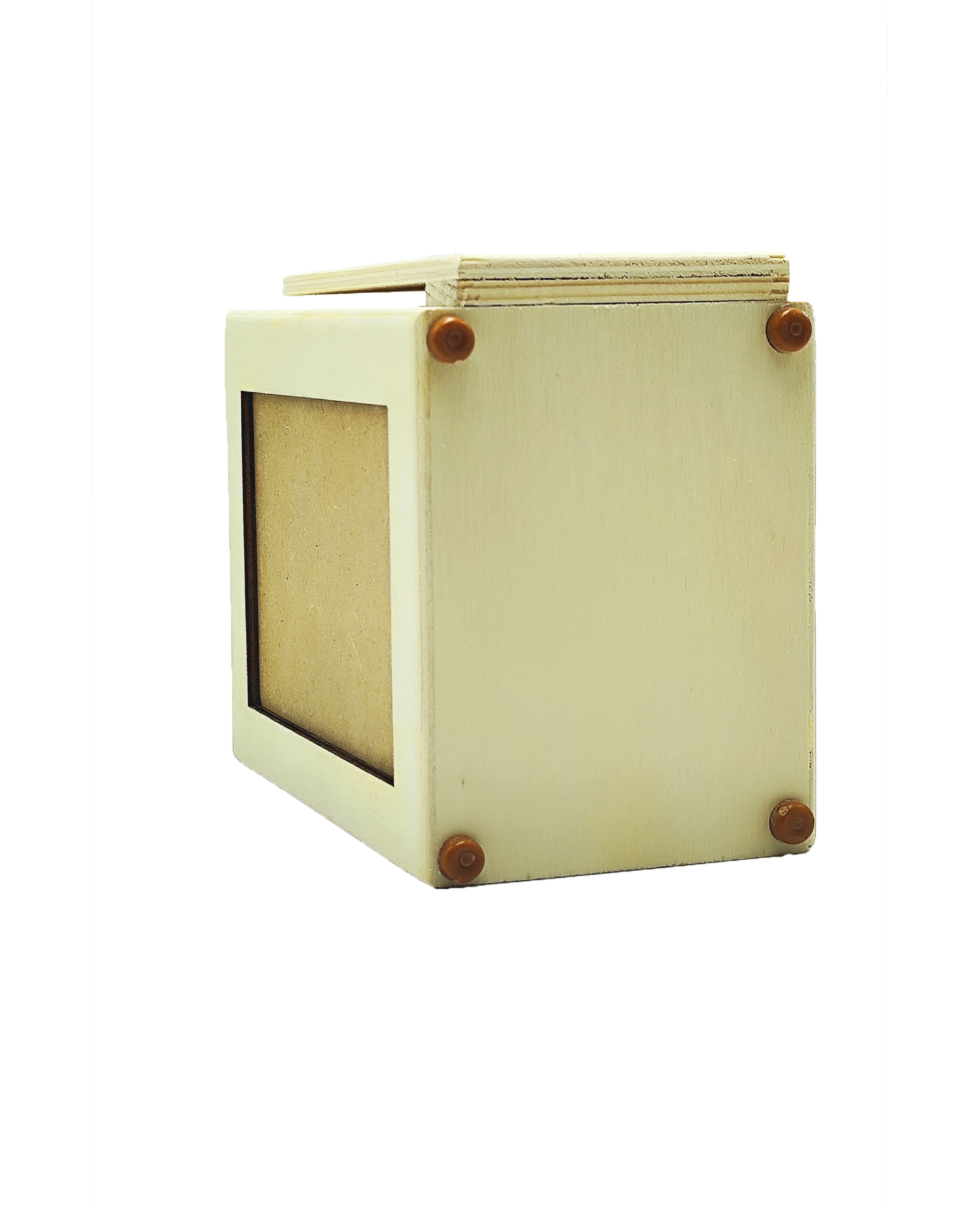 Servilletero Cubo con portamenu