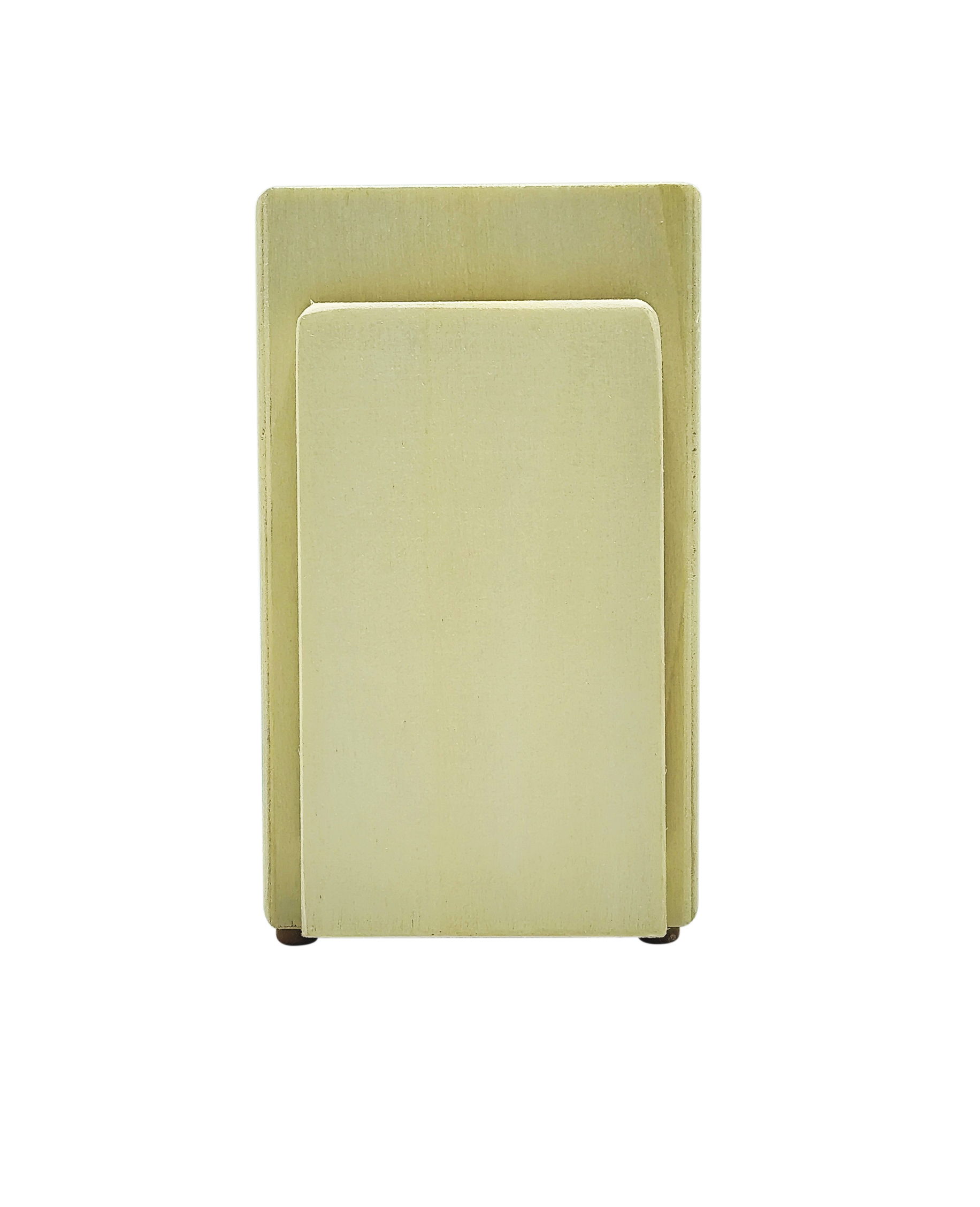 Servilletero Cubo con portamenu