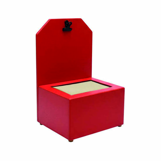 Servilletero sobremesa c/tabla c/pinza
