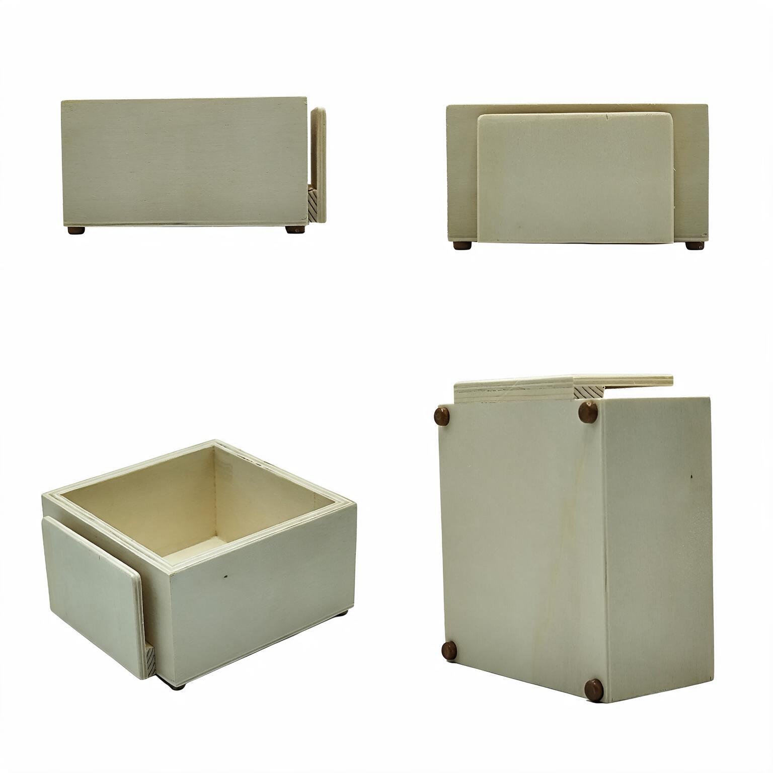 Servilletero Caja 20 con portamenu