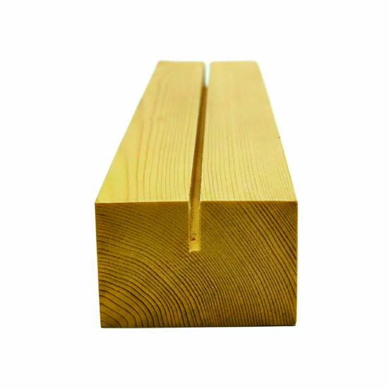 Peana A4 21 cm con ranura 3 mm