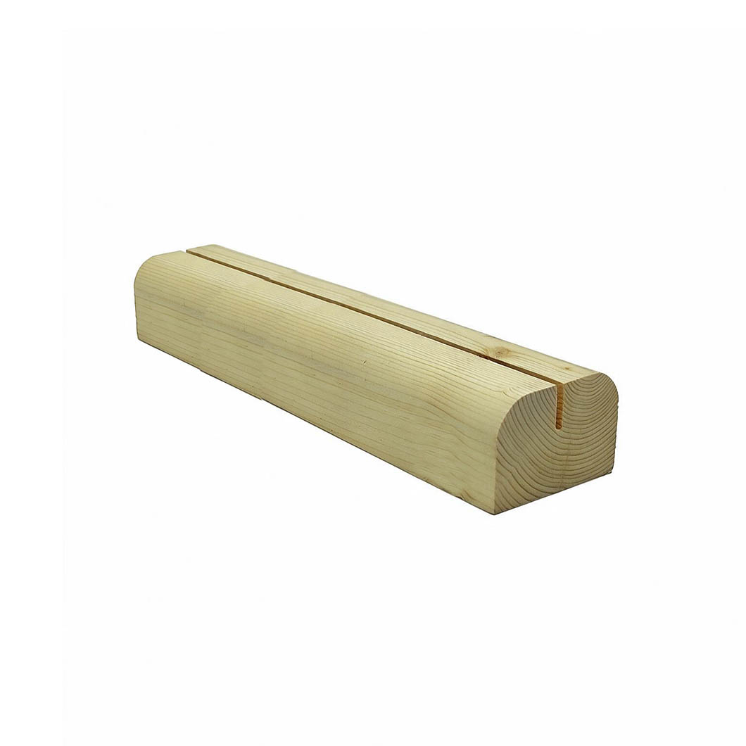 Peana curva A3 29,7 cm  con ranura 3 mm