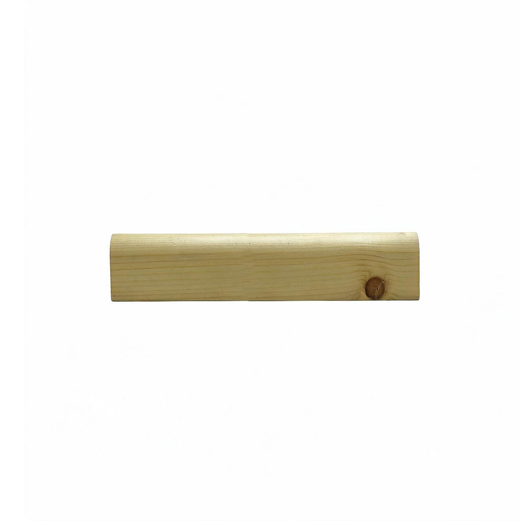 Peana curva A4 21 cm  con ranura 3 mm