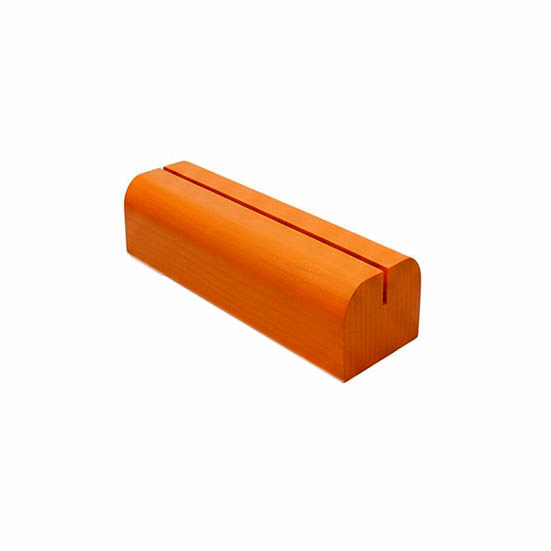 Peana curva A4 21 cm  con ranura 3 mm
