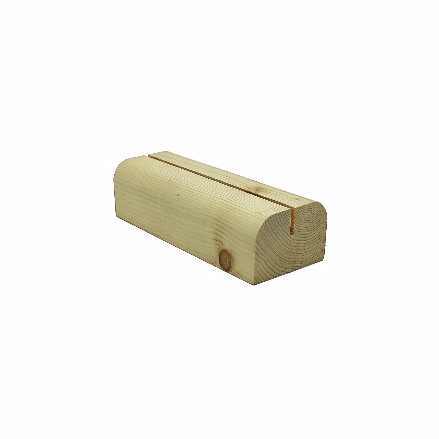 Peana curva A5 14,8 cm  con ranura 3 mm