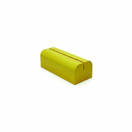 Peana curva A5 14,8 cm  con ranura 3 mm