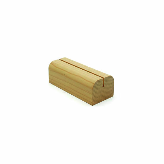 Peana curva A5 14,8 cm  con ranura 3 mm