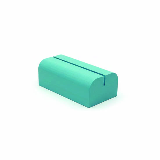 Peana curva A6 10,5 cm  con ranura 3 mm