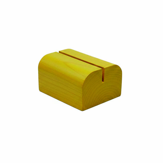 Peana curva A7 7,4 cm  con ranura 3 mm