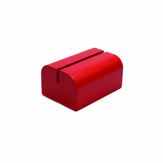 Peana curva A7 7,4 cm  con ranura 3 mm