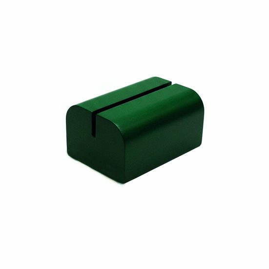Peana curva A7 7,4 cm  con ranura 3 mm