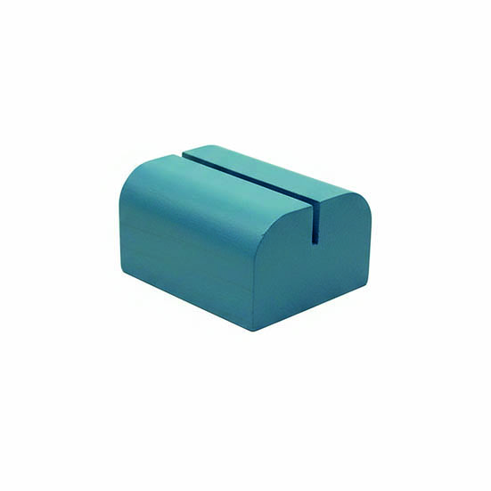 Peana curva A7 7,4 cm  con ranura 3 mm