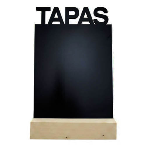 Pizarra TAPAS con peana 21x29,7 cm A4