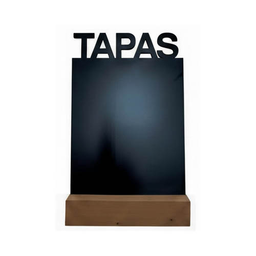Pizarra TAPAS con peana 21x29,7 cm A4