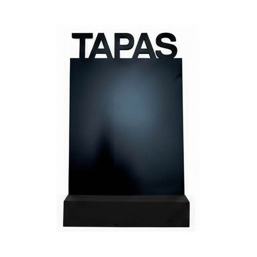 Pizarra TAPAS con peana14,8x21 cm A5