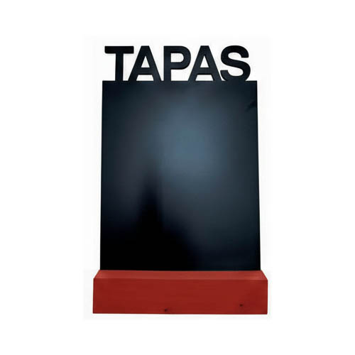 Pizarra TAPAS con peana14,8x21 cm A5