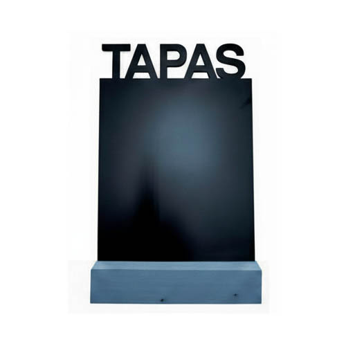 Pizarra TAPAS con peana14,8x21 cm A5