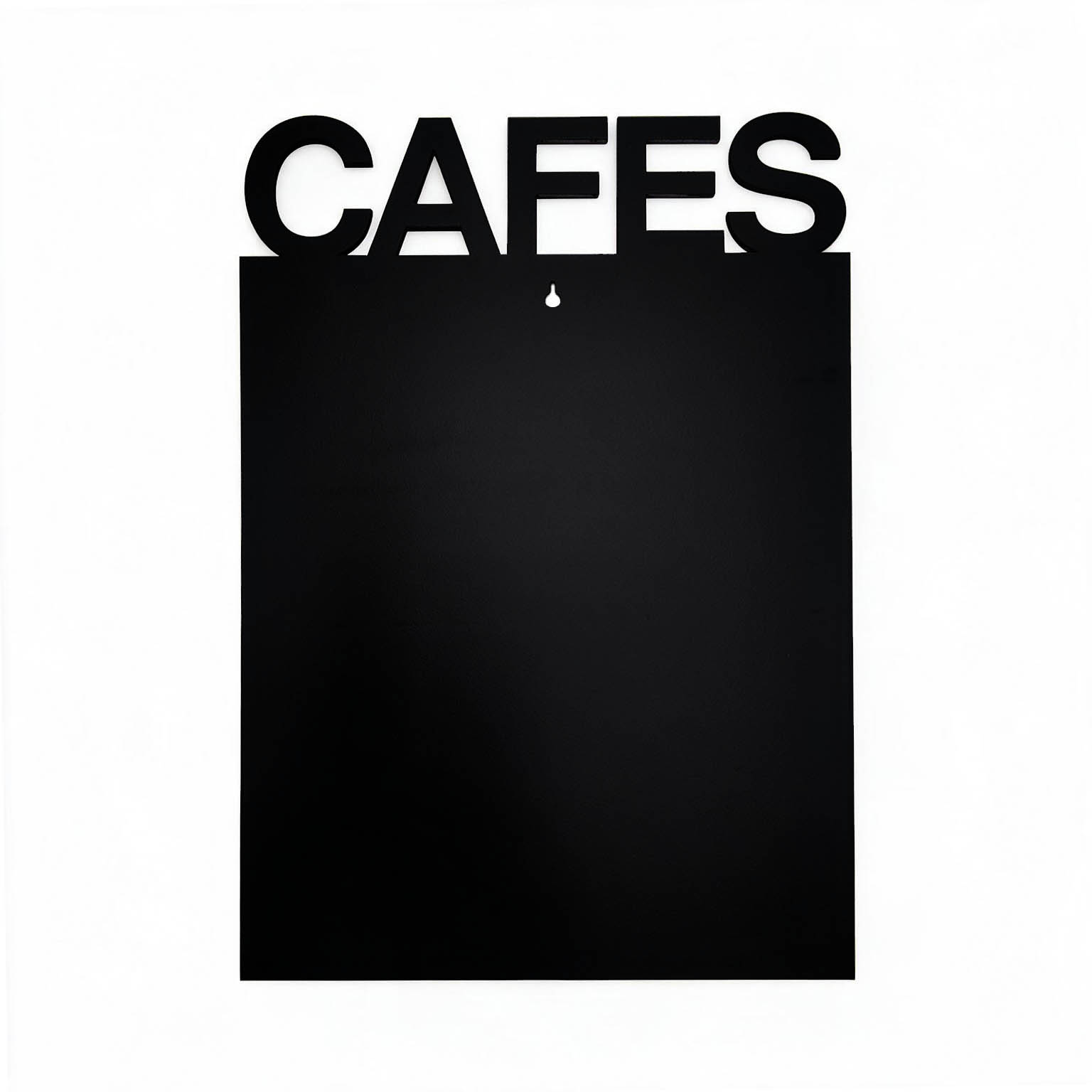 Pizarra recta CAFES L