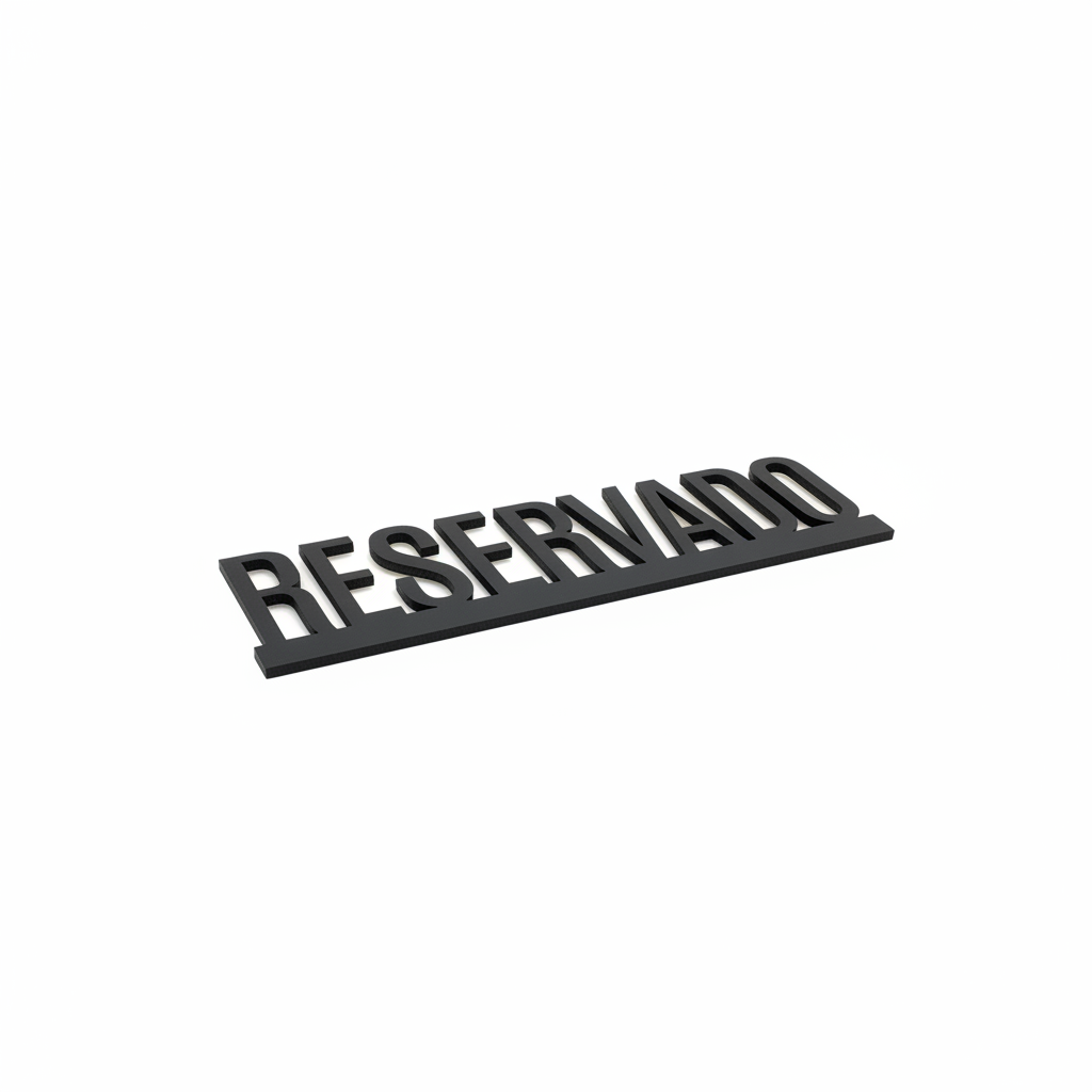 Peana RESERVADO base