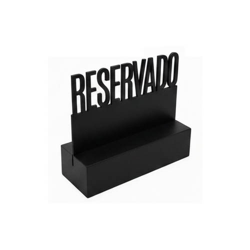 Peana RESERVADO zona pizarra