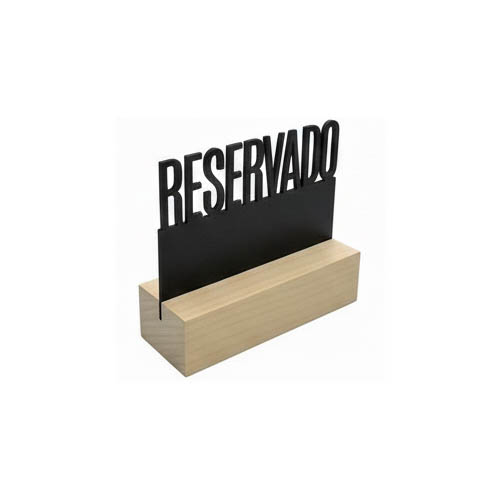 Peana RESERVADO zona pizarra