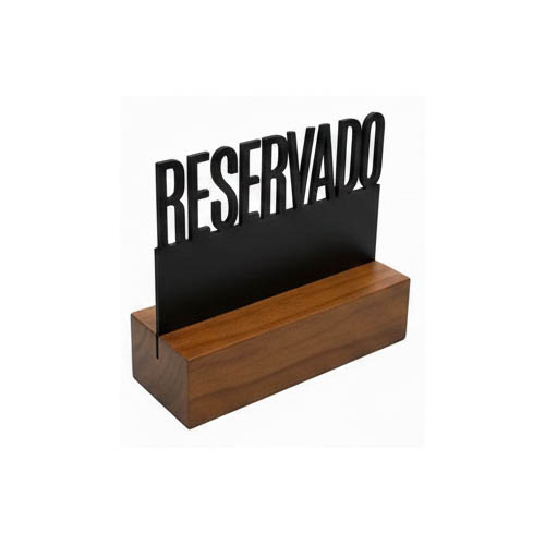 Peana RESERVADO zona pizarra