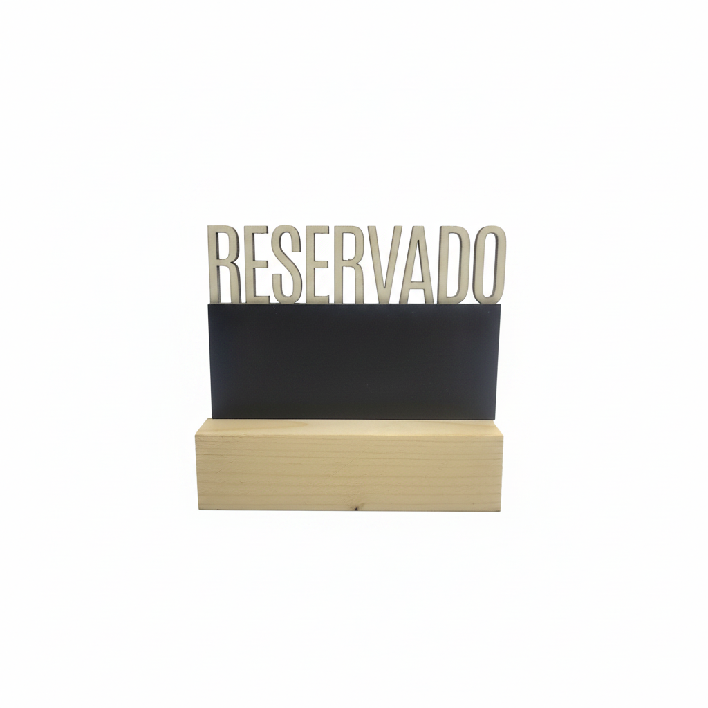 Peana RESERVADO zona pizarra