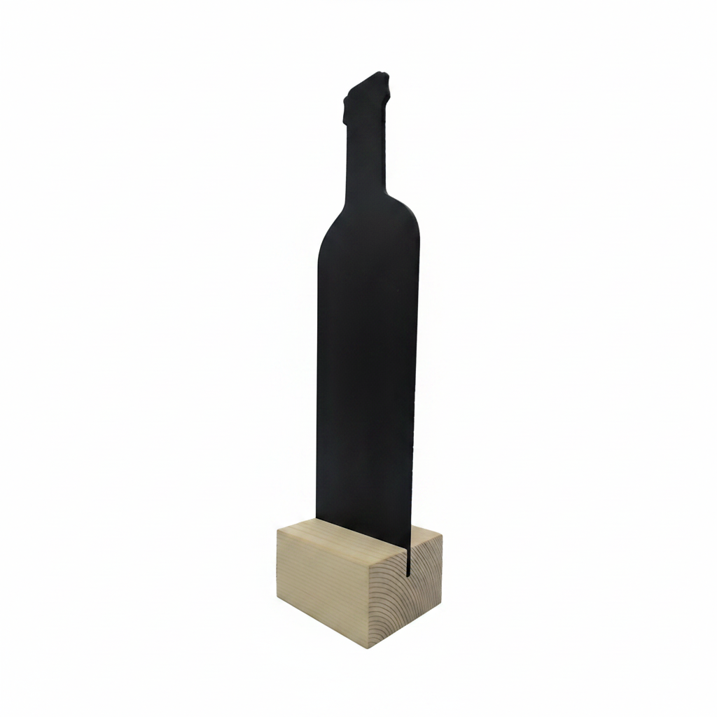 Pizarra botella base 14,8 cm A5