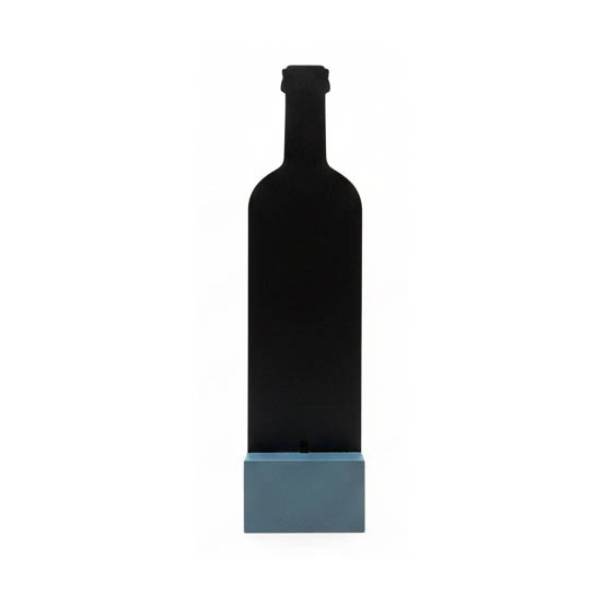 Pizarra botella base 14,8 cm A5
