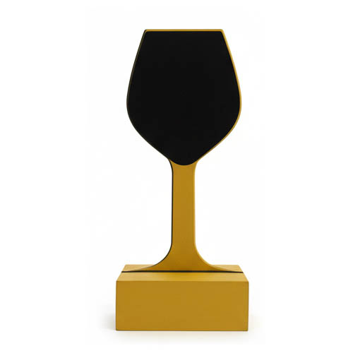 Pizarra Vino con peana 14,8 cm A5