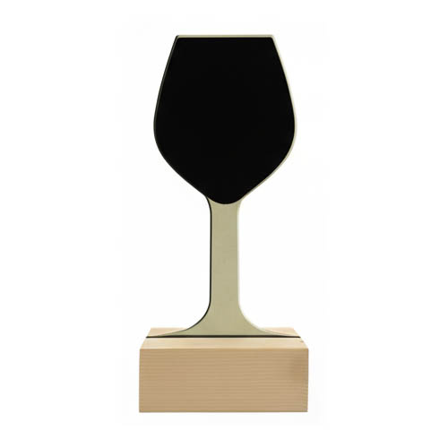 Pizarra Vino con peana 14,8 cm A5