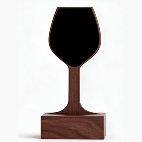 Pizarra Vino con peana 14,8 cm A5