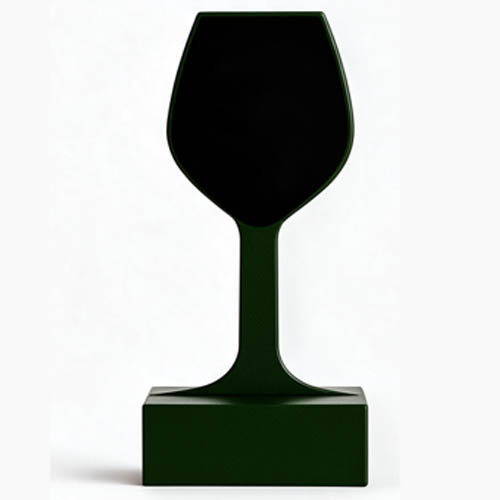 Pizarra Vino con peana 14,8 cm A5