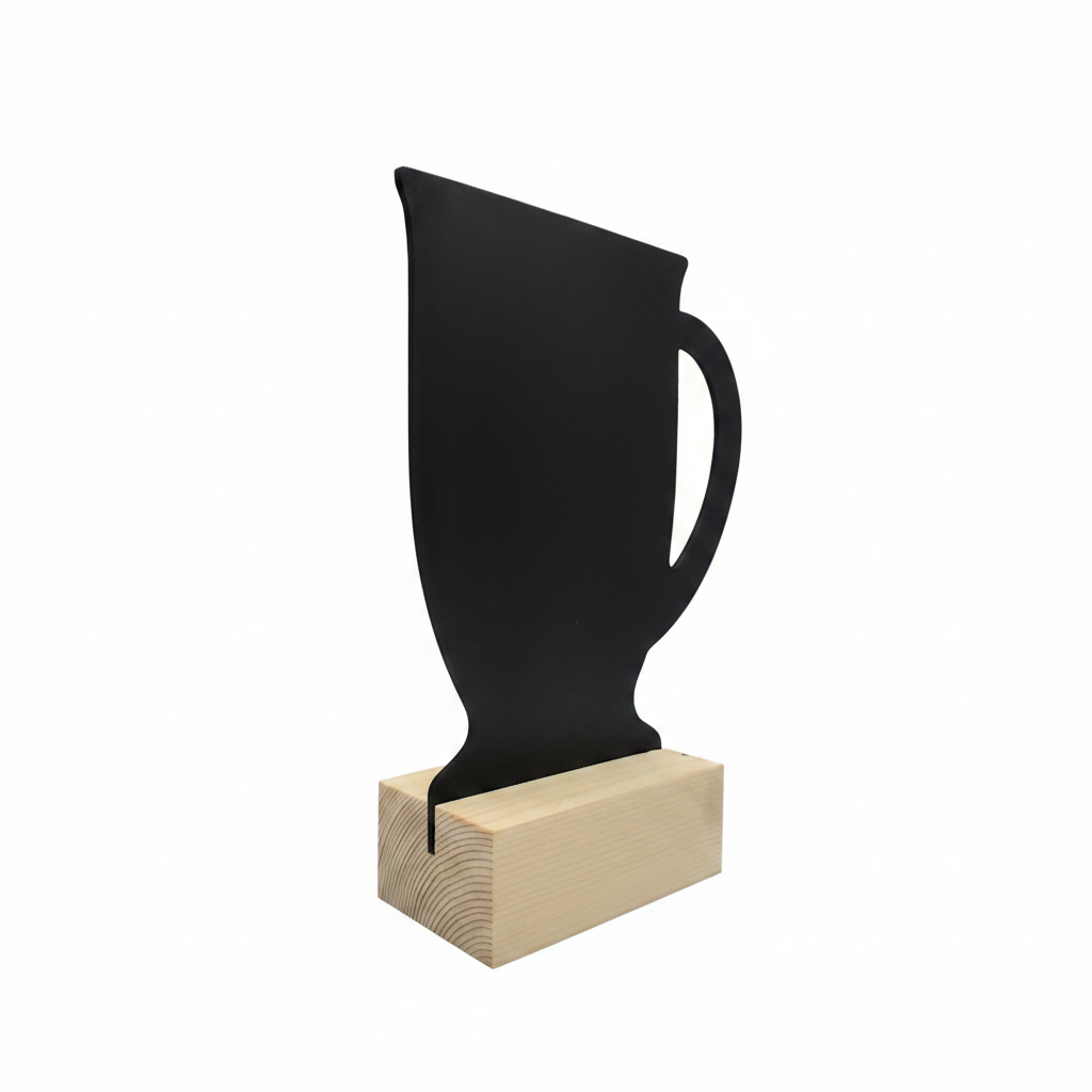 Pizarra taza base 14,8 cm A5