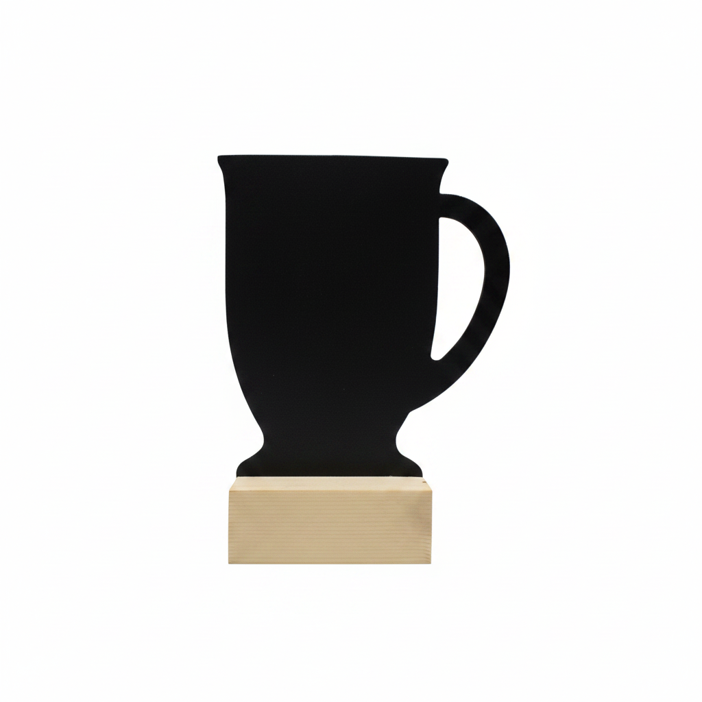 Pizarra taza base 14,8 cm A5