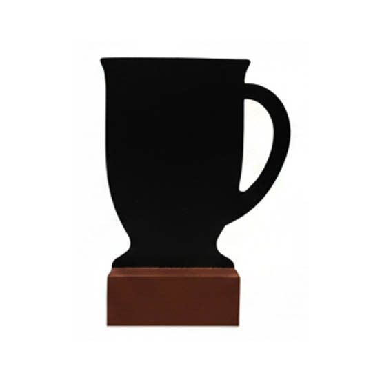 Pizarra taza base 14,8 cm A5