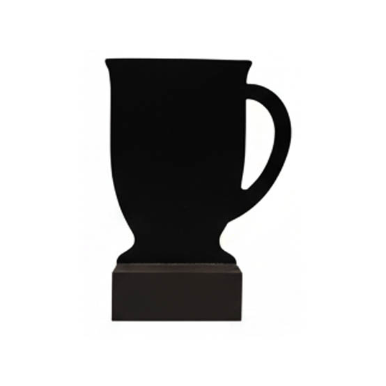 Pizarra taza base 14,8 cm A5