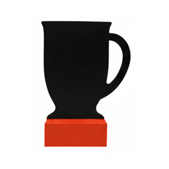 Pizarra taza base 14,8 cm A5