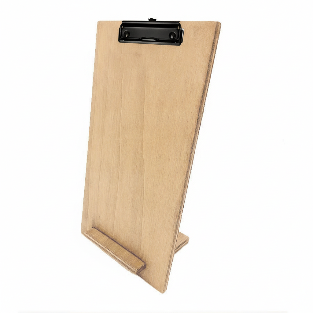 Tabla portamenu desmontable c/pinza