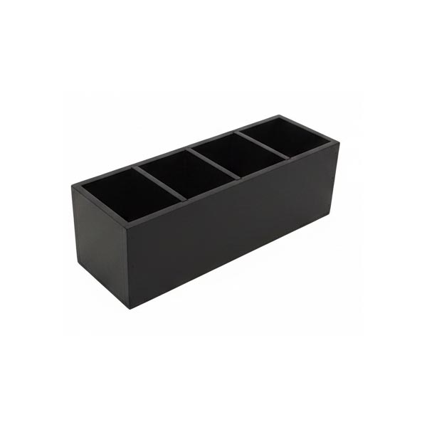 Cubo 4 huecos ( cubertero )